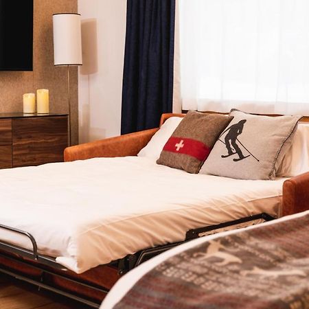 Wunderstay Alpine 16 Chic Studio Central Location Klosters Exterior foto
